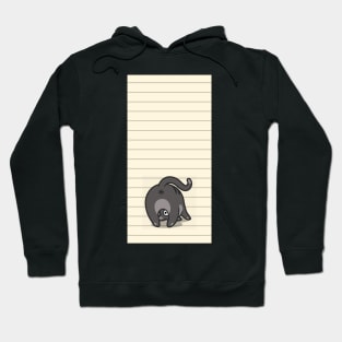 Cat Butt Paper Hoodie